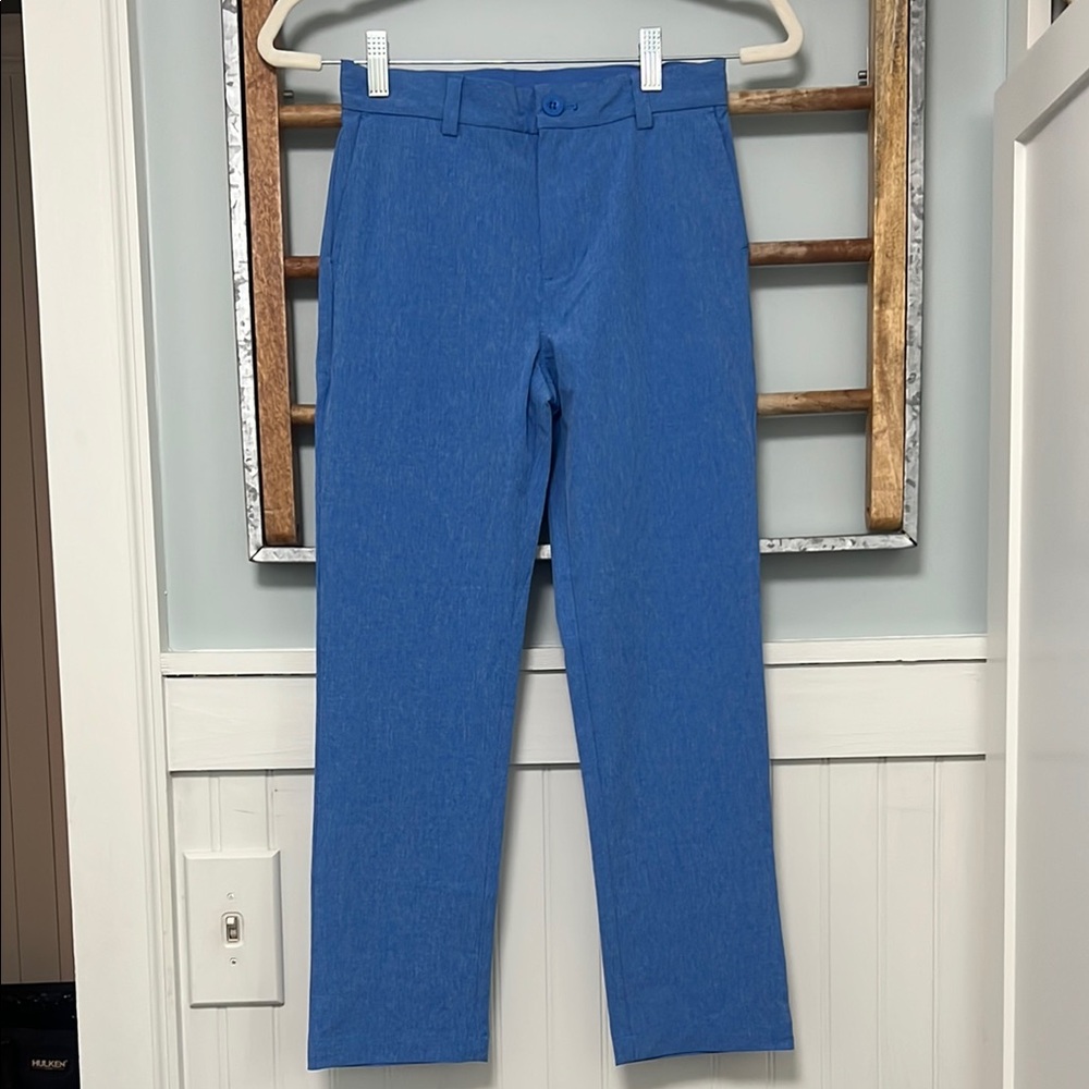 Boys, Vinyard Vines performance breaker pants size 10 tide blue